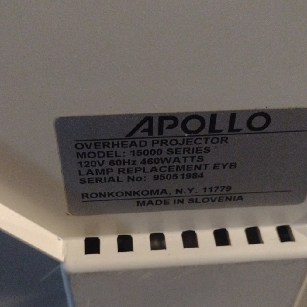 Apollo Overhead Projector